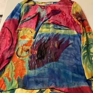 Beautiful sheer Chico’s top.